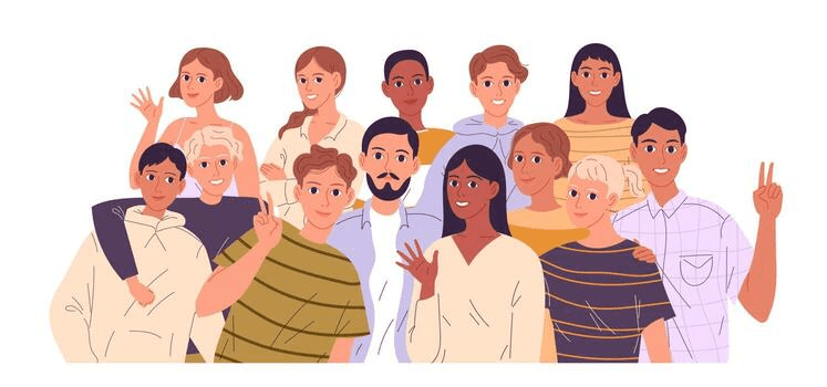 Illustration of the MVI Lab community and team